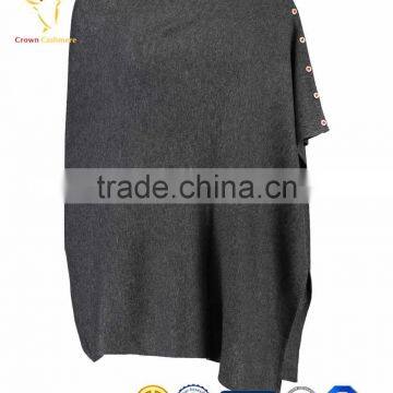 Colors Bottom Design Womens Knitted Wool Capes and Ponchos photo-5