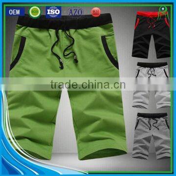 Custom Breathable Cotton Polyester Blend Men's Sweat Shorts photo-3