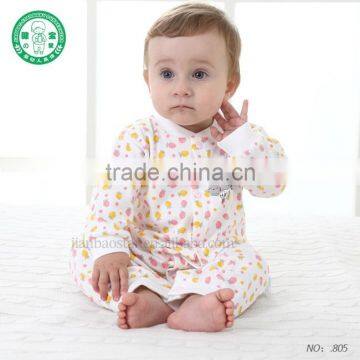 2017 high quality newborn baby romper 100% cotton full sleeve cheap kids wear