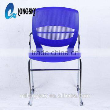 LS-4025 Wholesale Stacking up Plastic Conference Comfortable Meeting Office Chairs photo-2