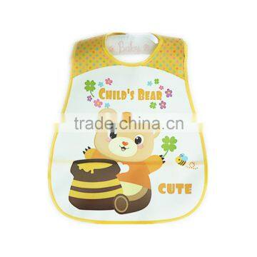 Wholesale waterproof soft cute newborn baby bib cartoon bib