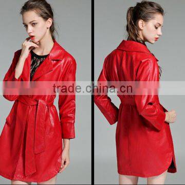 New Style Women Leather Jacket/women Jacket photo-5