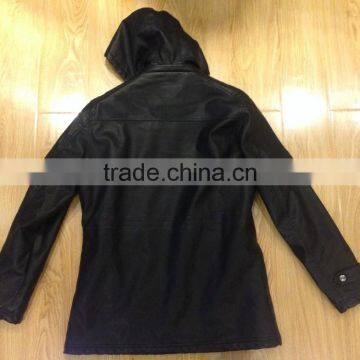 Men pu Leather Jacket #PL8715 photo-2