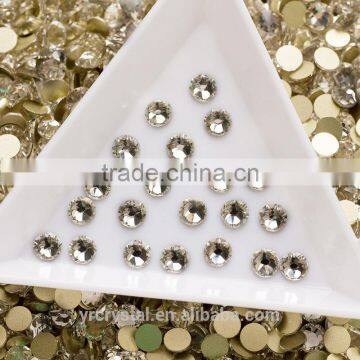 Good Looking Flat Back Rhinestones in Bulk 16 Cut Facets Non Hotfix Crystal Stones for Nail Art photo-4