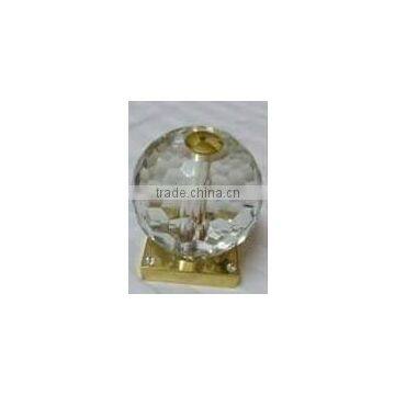 Home decor delicate crystal golf ball glass ball