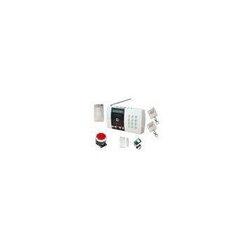 8 zone wired alarm system with 16 wireless zone