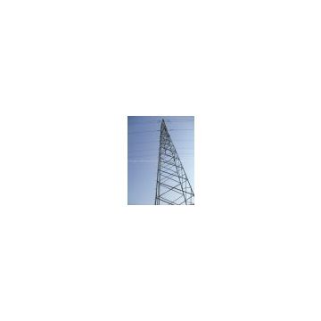 Power transmission line steel tower