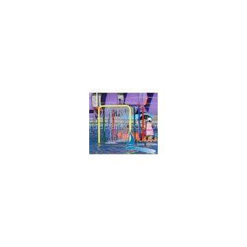 OEM Aquatic Playground Family Play Area Waterfall Spraygrounds Equipment