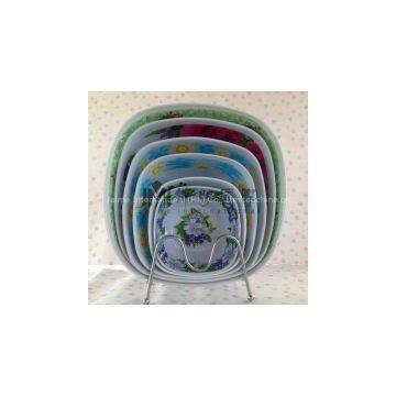 Tazon y Cuenco de Melamina, Varios Tamanos