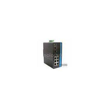 Gigabit Optical Ethernet Switch , High Speed DIN Rail Ethernet Switch