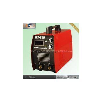 Inverter 220v DC 210A output IGBT inverter MMA ARC Stick welder - ZX7-250