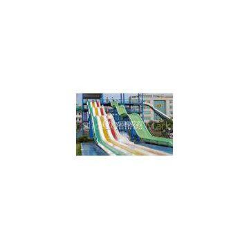 Multi Lane Racing Fiberglass Water Slides