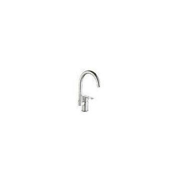 Single Lever Grade A Brass Kitchen Faucets With 35mm Ceramic Cartridge For Kitchen Sink