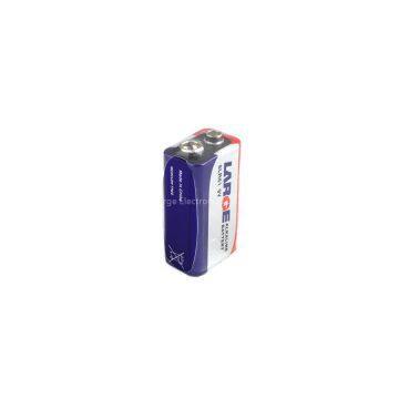 High Power 9V Battery, 1.5V 6LR61 Alkaline Battery