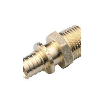 Brass Sliding Fitting Male Straight