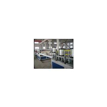 WPC Floor Base Material / PVC Sheet Extrusion Line For Sandwich Layer