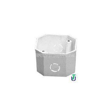 Electrical UPVC Octagon Outlet Box DIN