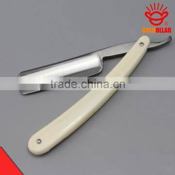 "GOLDOLLAR 600" stainless steel barber razor straight edge razor