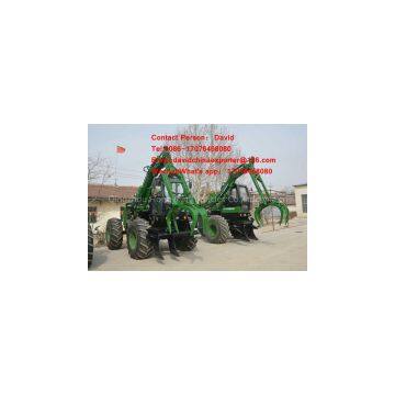 hongyuan factory 4WD sugarcane grab loader