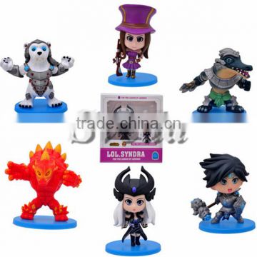 Hot custom pvc League of Legends action figure LOL game character plastic toys with lowest price/Hot sale toy for kids