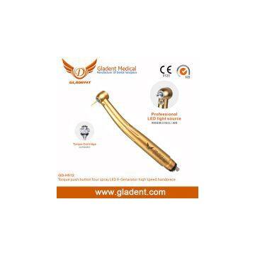 Gladent Ceramic bearing cartridge LED light luxury high speed dental handpiece