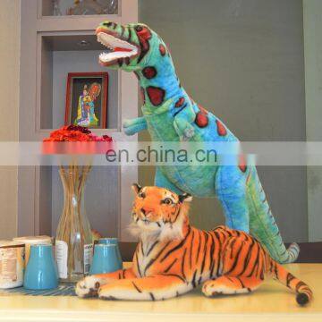 Free sample custom giant soft realike dinosaur toy animal type