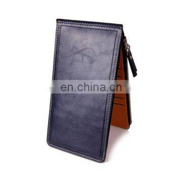 Travel Passport Cover Women Wallet PU Leather Zipper Wallets
