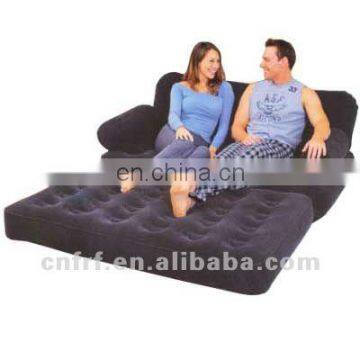 Inflatable Flocked 5 In 1 Sofa Bed