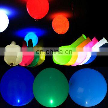 led balloon high quality size 12 inch flashing led light balloon