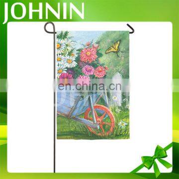 OEM High Quality Custom Printed Outdoor Garden Flag For Decoration