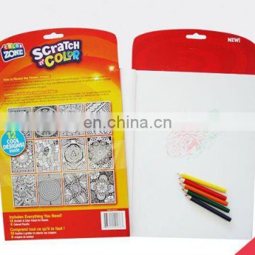 scratch color activity book