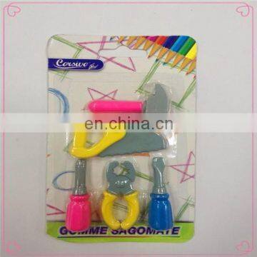 3D puzzle and cute eraser for children TPR eraser