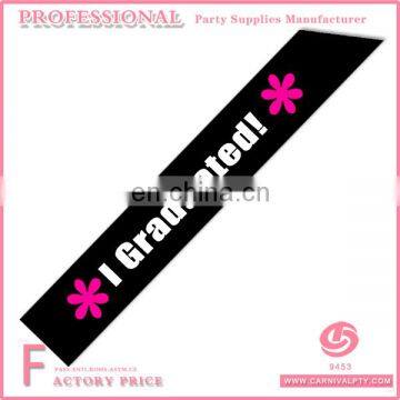 Latest Design Graduated Party Graduation Sash