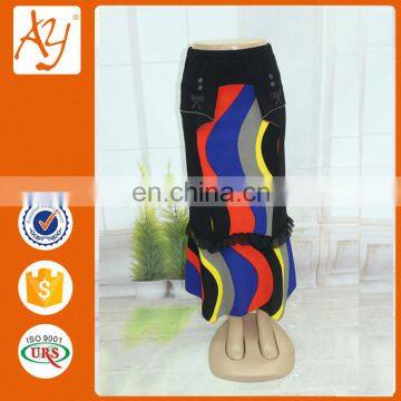 African Print Long Maxi Skirt Fashionable skirts