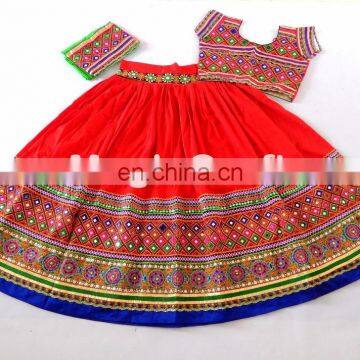 Banjara patchwork lehenga choli- Multicolor Cotton Chaniya choli- Navratri Special Choli