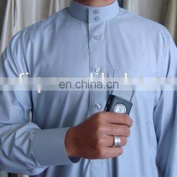 hot selling muslim clothing dishdasha cuffing sleeve