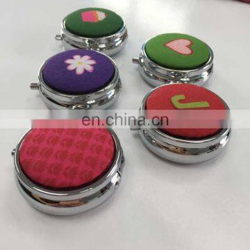 2016 Hotsales Travel pill case with Fabric /Embroidery logo