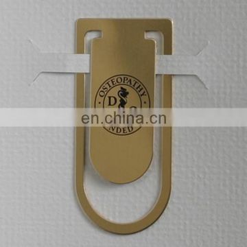 Metal bookmark for promotional gifts