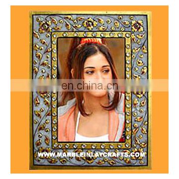 Handmade Exclusive Marble Painted Frame