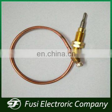 Gas thermocouple temperature sensor