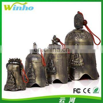 Winho Tourist Souvenir Antique Chinese Dinner Bell with Tassel