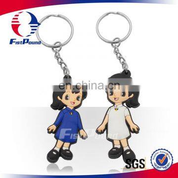 Cartoon Two side PVC keychain