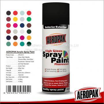 AEROPAK 400ML High Gloss Acrylic Spray Paint