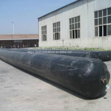 inflatable concrete forms, inflated concrete forming