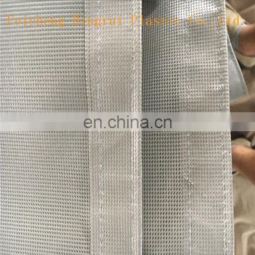 Singapore /Thailand/Japan Market Fireproof And Sunshade PVC Mesh Sheet For Construction