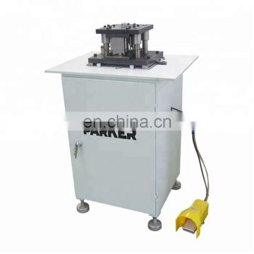 aluminium lid Profile punching machine for lock holes and water slots