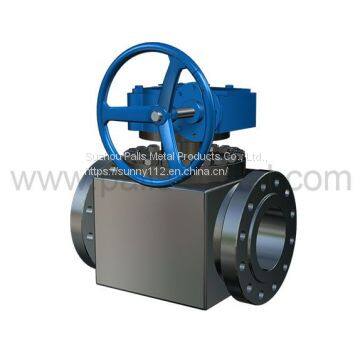 Top-entry-Trunnion-mounted-Ball-Valve