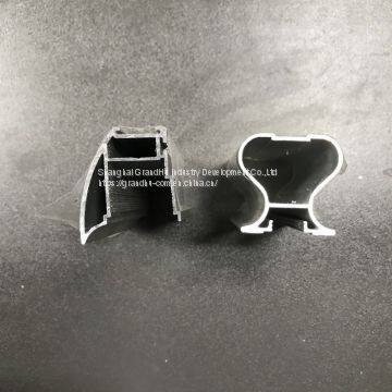 Wardrobe Sliding Door Track Profile Aluminium Stile Vertical Handle photo-5