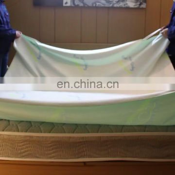 waterproof mattress protector with anchor bands