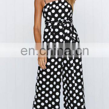 New Arrival Ladies One Piece Dot Printing Jumpsuit and Adult One Piece Jumpsuit photo-5